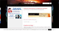 Desktop Screenshot of librodeisogni.net